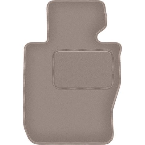 Alfombrilla de conductor beige para BMW X1 E84 xDrive 0 (2004-2011)
