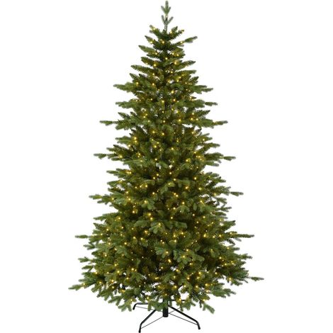 LED-Weihnachtsbaum"Larvik", 210x136 cm, PE/PVC MIX (1/2)