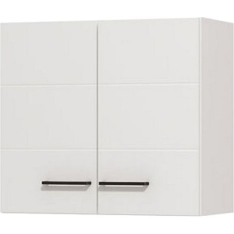 Dispensa da Cucina Falmenta, Mobile da Cucina un Ripiano, 2 Ante, Apertura Battente, 60x30x54h cm Bianco