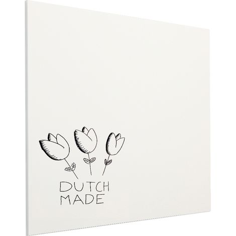 Smit Visual Design tableau émaillé sans cadre - angles droits - 78x108cm (1/5)