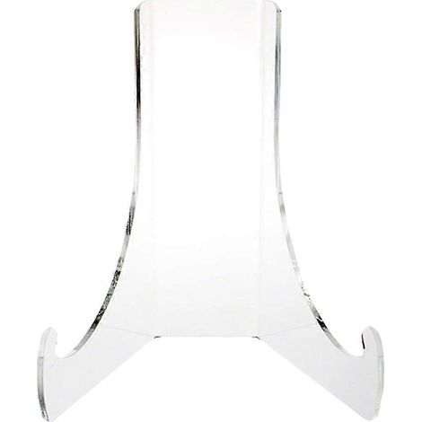 Présentoir à assiettes en acrylique, support pour assiettes, plats et gâteaux. (1/5)