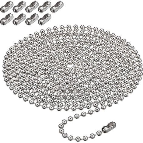 Stainless steel roller blinds and Venetian blinds with beaded accessories, Christmas decorations, and beaded chains. (1/5)