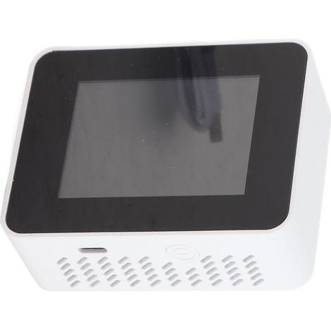 Détecteur CO2 2CO1T écran LCD capteur température humidité avec alarme portable surveillance temps réel maison bureau blanc (1/5)