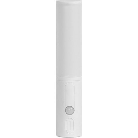 Veilleuse intelligente à détection du corps humain, lumière d'ambiance pour éclairage domestique, version blanche rechargeable (1/5)