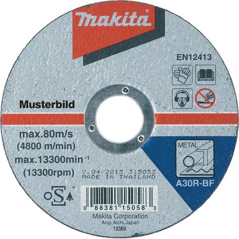 MAKITA Trennscheibe 125x2,5mm Stahl (A-85313)