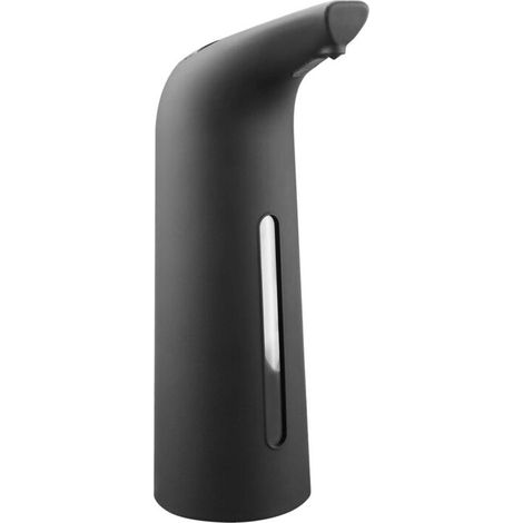 Dispenser automatico di sapone nero senza contatto, liquido per cucina e bagno, 400 ml (1/4)