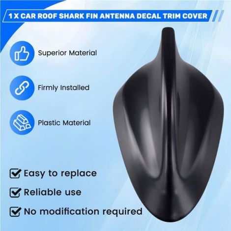 Coque De Protection Antenne Toit - Aileron De Requin - Pour Véhicules BMW Série 1 3 F40 G21 X3 G08 G01 - 1 Pièce (1/5)