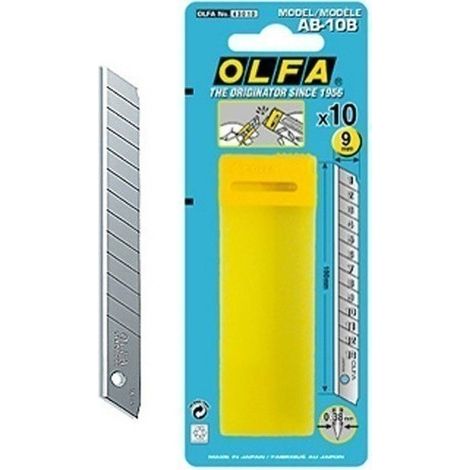 Cuchilla Cutter 9X80Mm Olfa 10 Pz