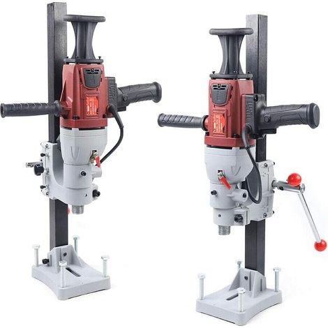 Kernbohrmaschine 2200W Kernbohrgerät Nass Trocken Diamantbohrer 180mm, 1200 U/min, Wasserdichtungsdesign