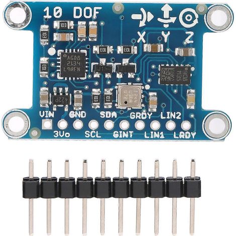 Modul mit Sensoren (Beschleunigungsmesser, Gyroskop) – Industriebedarf – 10 Freiheitsgrade – LSM303+L3G4200D