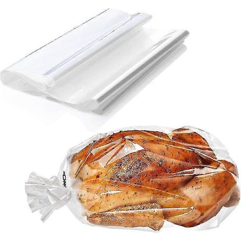 Lot de 10 grands sacs de cuisson (61 x 48 cm) compatibles four et micro-ondes (1/4)