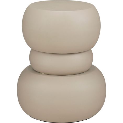 Mica Decorations Table d'appoint Blanc cassé H51xl42xL42cm (1/5)
