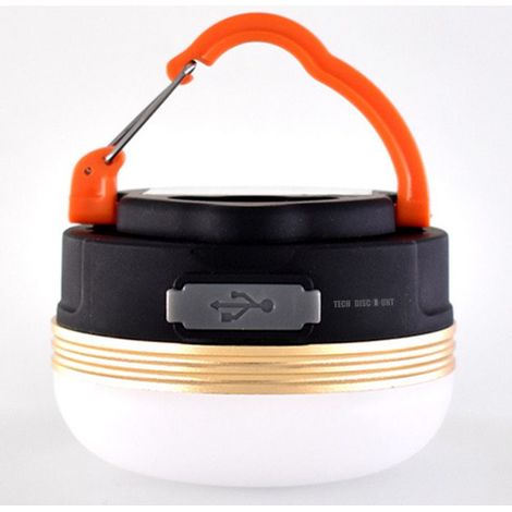 Lampe de camping led lanterne tente extérieure trois réglage de la luminosité haut - BEARWIN - brillant élairage rechargeable avec (1/4)