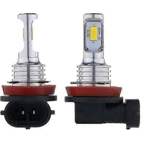 Kit de conversion d'ampoules LED jaunes antibrouillard H11 H8 H16 80W 4000LM 3000K (1/5)