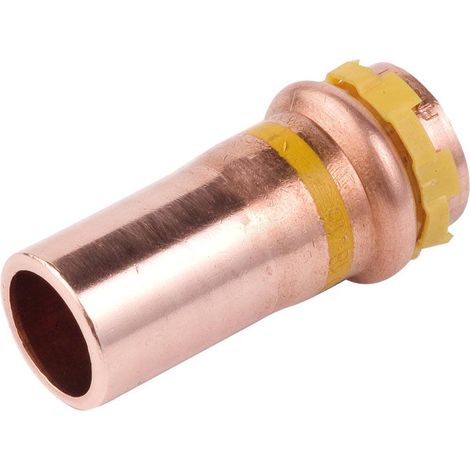réduction à sertir - pour tube cuivre - gaz - mâle / femelle - diamètre 22 - 18 mm - comap 5243vg2218