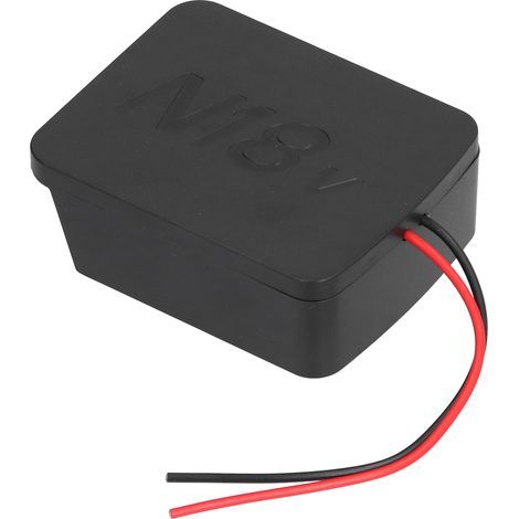 Adaptateur de batterie, source d'alimentation avec connecteur de convertisseur de fil pour Milwaukee M18, sortie 18V N18V