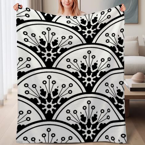 Couverture de lit en polaire, douce et chaude en microfibre pour le printemps, décoration de chambre à coucher, cadeau pour femmes et hommes, 6080 pouces (1/4)
