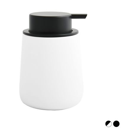 DISPENSER SAPONE IN CERAMICA MAONIE- Bianco-nero- SPIRE- pezzi 1 (1/2)
