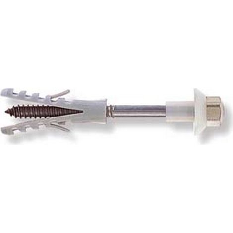 10BL ELEMENTI DI FISSAGGIO WATER E BIDET" WB 2" INOX - mm.8 con vite 7/32"x80 inox