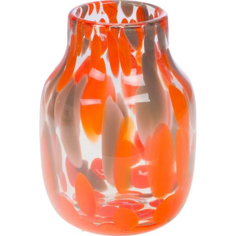 Amadeus - Vase Izak orange 22 cm