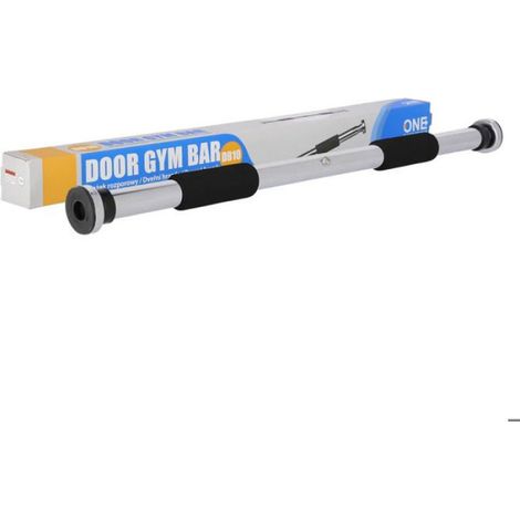 Barre De Traction - Acier Inoxydable Chromé - Largeur Ajustable 62 À 100 Cm - Charge Max 100 Kg - 1 Pièce (1/3)