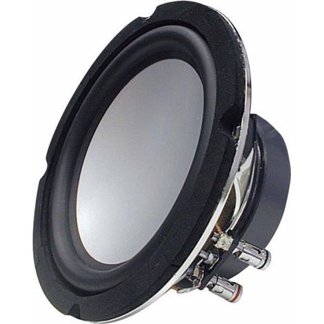 Subwoofer - 165 mm - 150 W Max - 4 Ω - Membrane Aluminium - Argent Métallique ×1 (1/2)