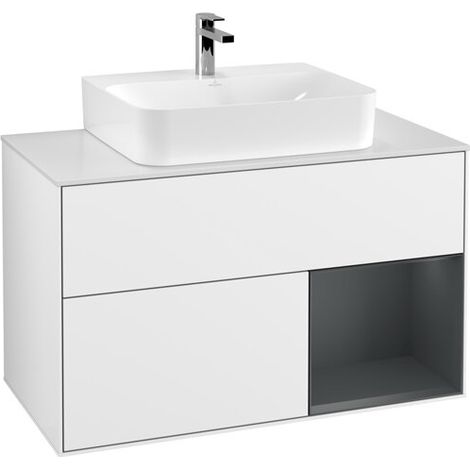 Villeroy & Boch G121HGGF Meuble sous lavabo Finion G12 (1/2)