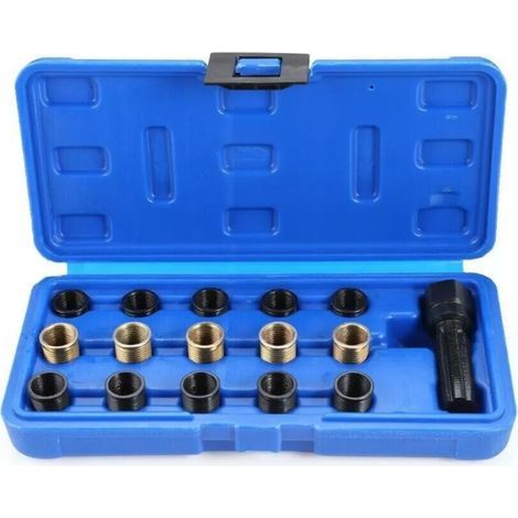 Kit de Refiletage de Bougie d'Allumage M14 Outil Professionnel de Réparation (1/5)