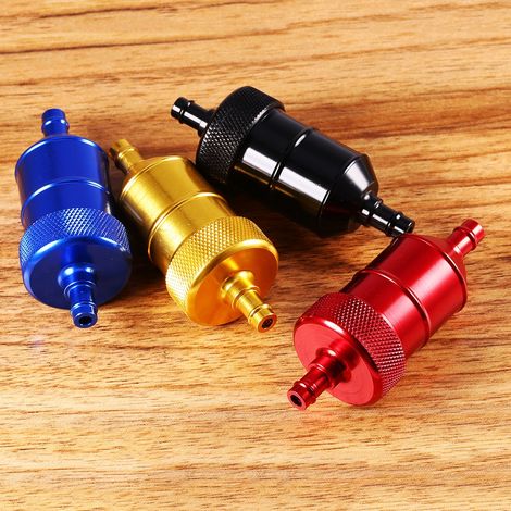 Inline-Kraftstofffilter für Motorräder, Dirtbikes und Pitbikes – 1/4" (6 mm), Kraftstoffreiniger, Ersatzteil, tankkompatibel, 1 Stück (1/5)