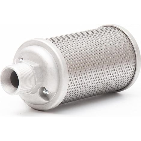 XY-10 Silencieux de réduction du bruit pour compresseurs d'air, silencieux pneumatique fiable pour filtres hydrauliques et applications de compresseur d'air (1/5)