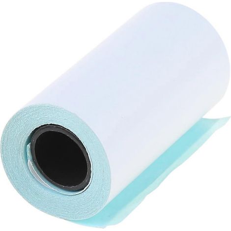 Papier photo autocollant pour mini imprimante thermique, rouleau étiquettes transparentes, impression nette sans bavure.