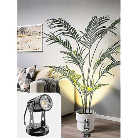 Foco LED de 5W para plantas con 3 modos de color para iluminación de interiores y exteriores. (1/5)