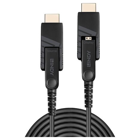 Lindy 38321 HDMI-Kabel 20 m HDMI Typ D (Micro) Schwarz (1/5)