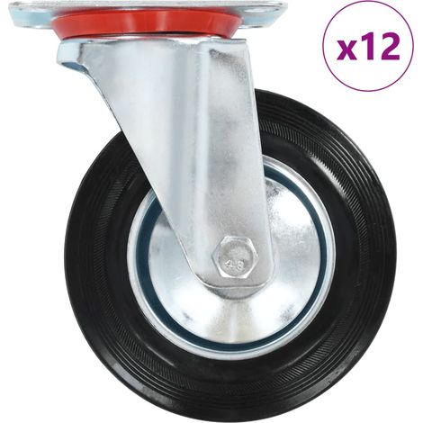 12 Stk. Lenkrollen 160 mm