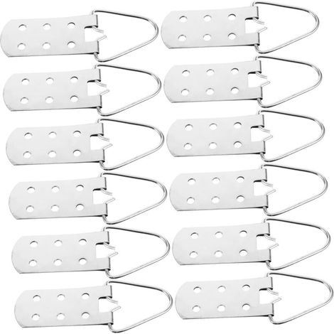 20 Pièces Crochets Métalliques pour Photos Hangers Robustes à Suspendre Accessoires Décoratifs pour Maison Bureau