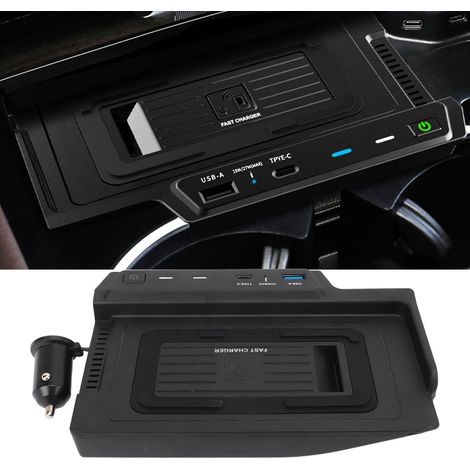 15W DC Wireless-Autoladegerät (5-10A/9-16V) für Mercedes-Benz W167 GLE 2020-2023 (1/5)