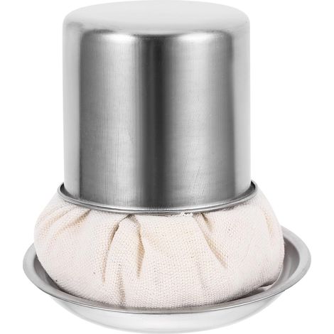 1 Jeu Pinceau Graisse Pancake: Tampon Crêpière INOX Pinceau Graisse Acier Inoxydable – Essuie Glace Huile Résistant Chaleur pour Crêpes Plancha Barbecue Cuisine (1/5)