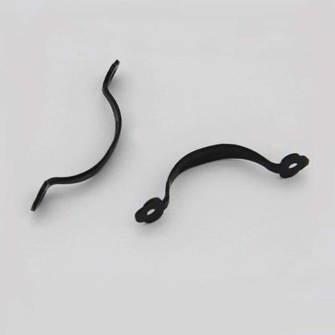 10 RéTro Poignées Poignee de Meuble Bouton de Porte Poignee Entraxe Rustiques en Alliage de Zinc Pour Cuisine Porte de Grange Jardin Remise Tiroir D'Armoire En Bois(80MM) (1/3)
