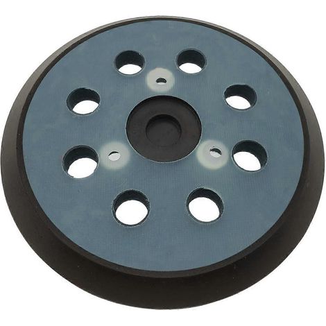 Plateau de ponçage de rechange auto-agrippant 5 pouces à 8 trous pour ponceuse Makita BO5010, BO5030/K, BO5031K, BO5041K, XOB01Z (1/4)