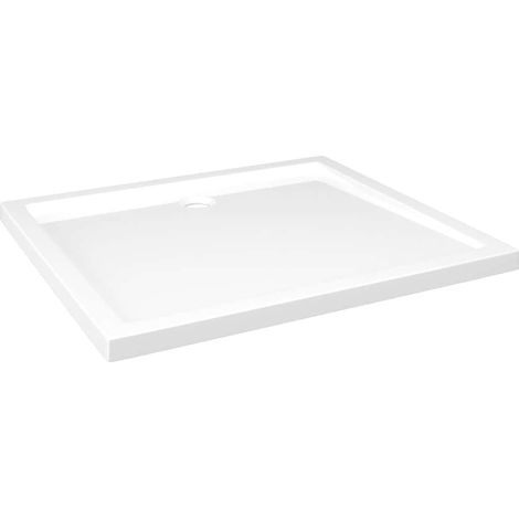 Maison Exclusive - Plato de ducha rectangular blanco ABS 80x90 cm