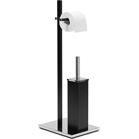 Juego de inodoro negro mate