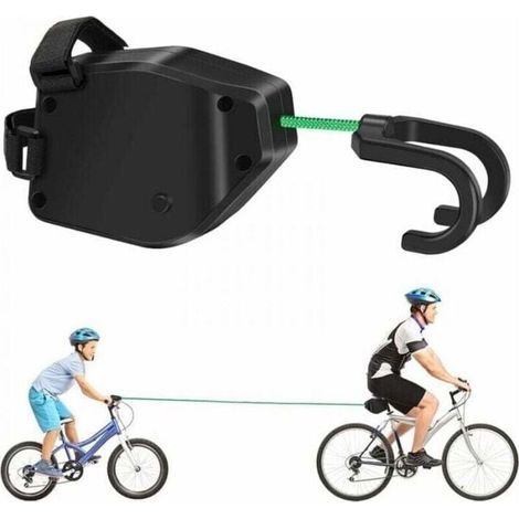 Corde de remorquage pour vélo de montagne en plein air, corde de remorquage pour vélo, système de remorquage pour vélo et vélo Système de remorquage pour enfants et adultes (1/4)