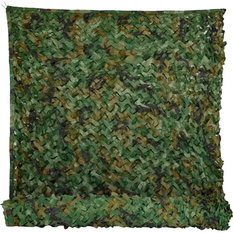 45m Camo Filet de Chasse pour la Chasse, Le Soleil, la décoration, la clôture, la fête (1/5)