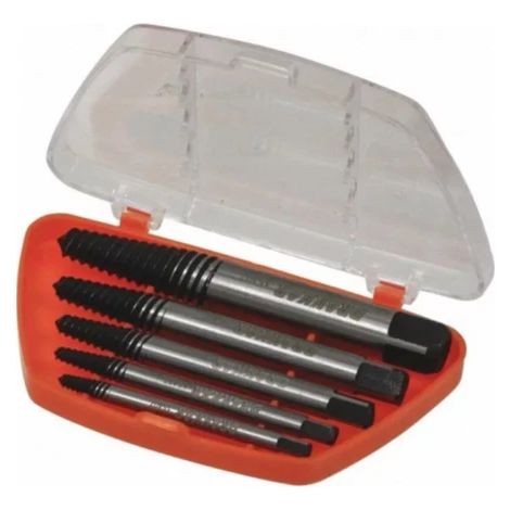 Jeu 5 extracteurs de vis chrome molyb/blister (1/2)