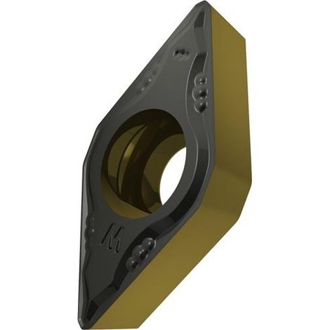 Drehwendeschneidplatte ISO DCMX 11T304W-FM:T9415 D. 4,4mm MT-CVD beschichtet (1/2)