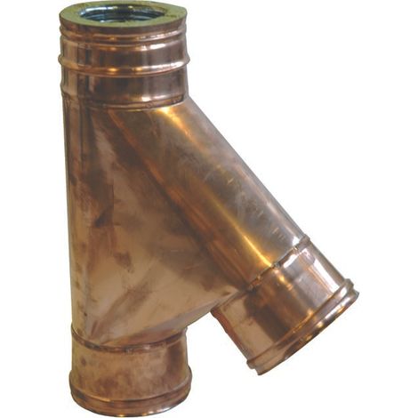 135° mf edelstahl/kupfer t-Stück 135g dp d 150
