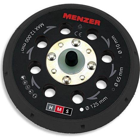 MENZER Multi-Loch-Schleifteller 125 mm Soft für den MENZER ETS 125 5.0 und 2.5