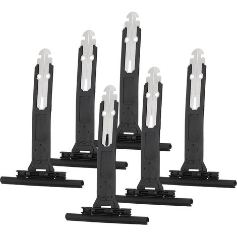 Ressort de suspendu pour volet roulant, mini ressorts pour volet roulant à queue d'aronde fendue en acier inoxydable et nylon, pour lames de stores enrouleurs, Noir (1/5)