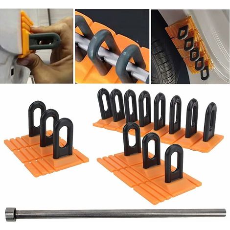Kit Réparation Bosselures Automobile - Outil Sans Peinture - Pour Réparation Carrosserie Métallique - 12 Pièces (1/5)