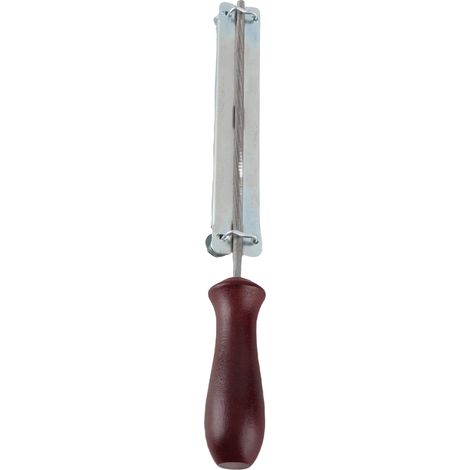 Lima para afilar motosierras con mango de madera, herramienta de afilado de acero inoxidable, herramienta de afilado resistente a la corrosión, herramientas manuales (1/5)